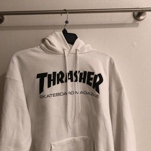 White Thrasher Hoodie
